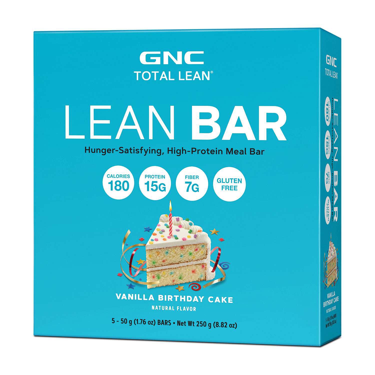 Lean Bar - Vanilla Birthday Cake (5 Bars) Vanilla Birthday Cake | GNC